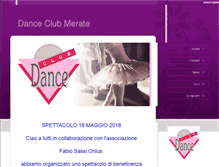 Tablet Screenshot of dance-club.it